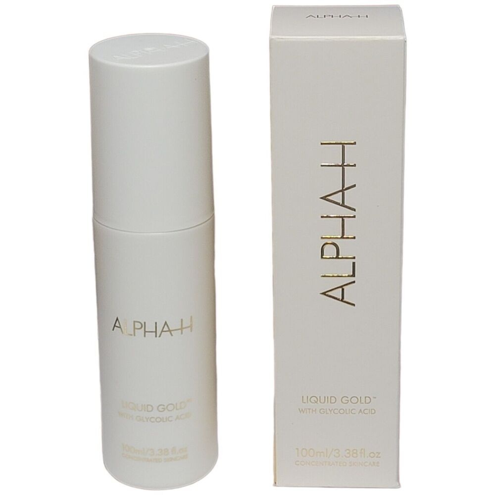 Alpha-H Liquid Gold With 5% Glycolic Acid FULL SIZE 3.38oz. NIB RP$54